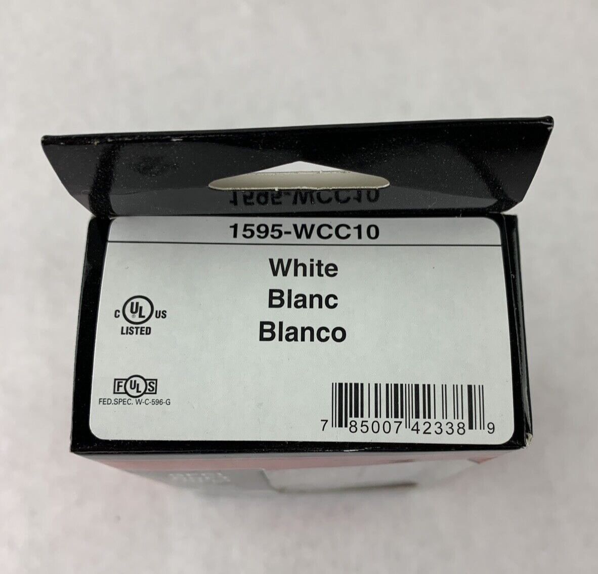 New Pass & Seymour LeGrand 1595-WCC10 GFCI Duplex Receptacle White