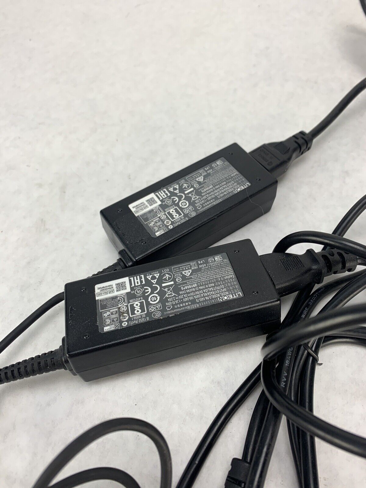 Lot 2 Genuine Liteon 45W Laptop AC Adapter Power Supply PA-1450-78 USB-C Tip