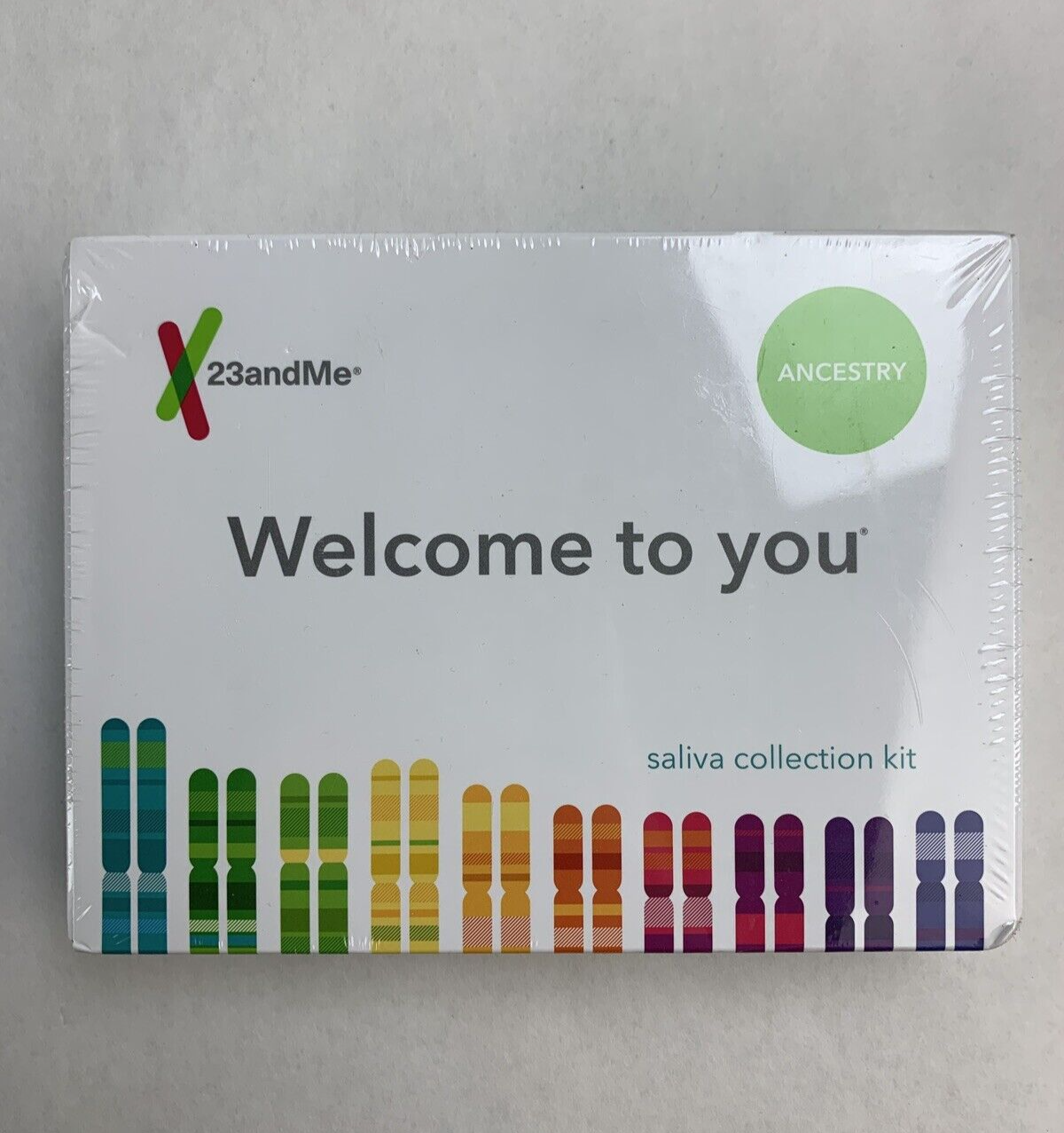 23 And Me Ancestry Saliva Collection Kit Expired 07/2020 New Sealed