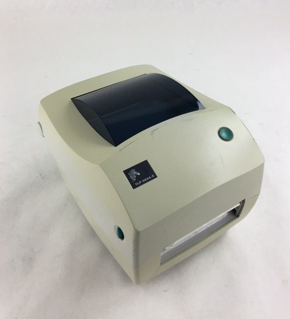 Zebra TLP 3844-Z Thermal Printer Self Tested Parts and Repair No Power Supply