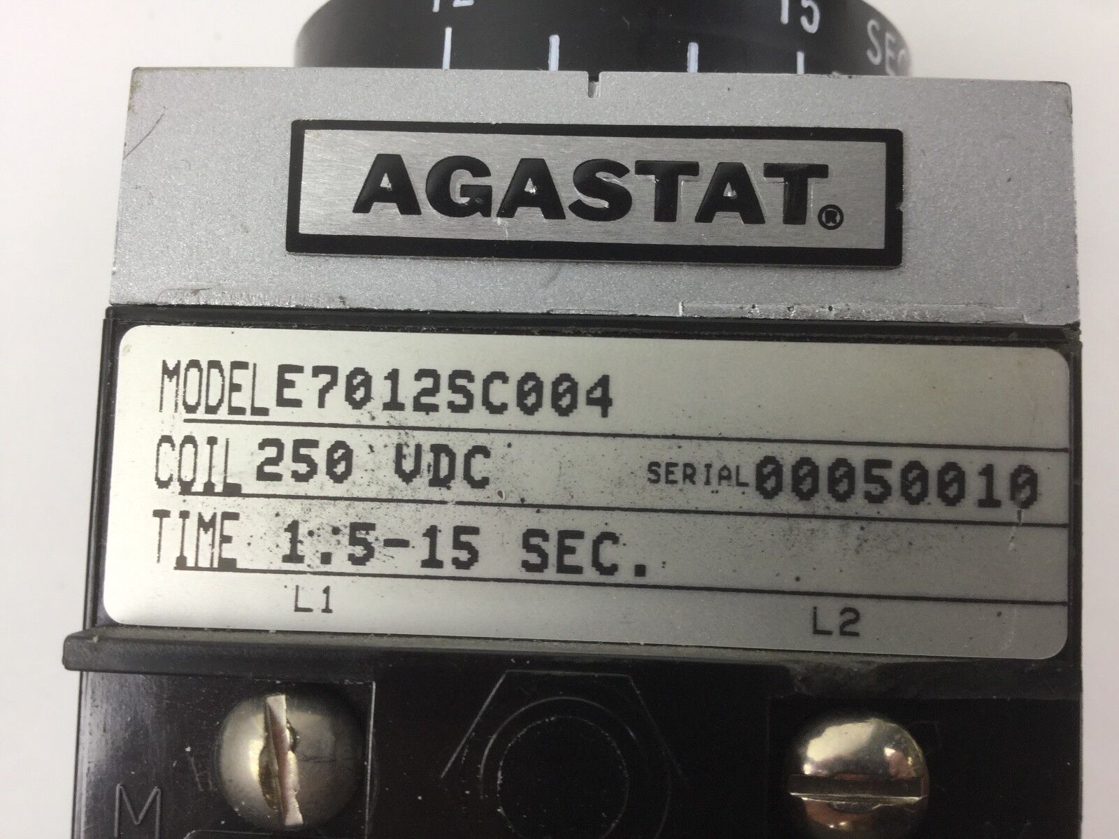 Agastat E7012SC004 Relay