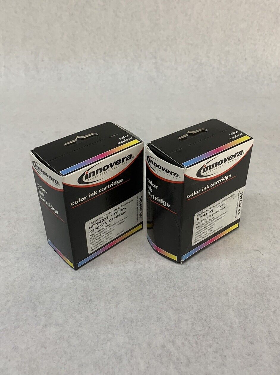 Innovera Color Ink Cartridge HP 940XL Cyan + Yellow