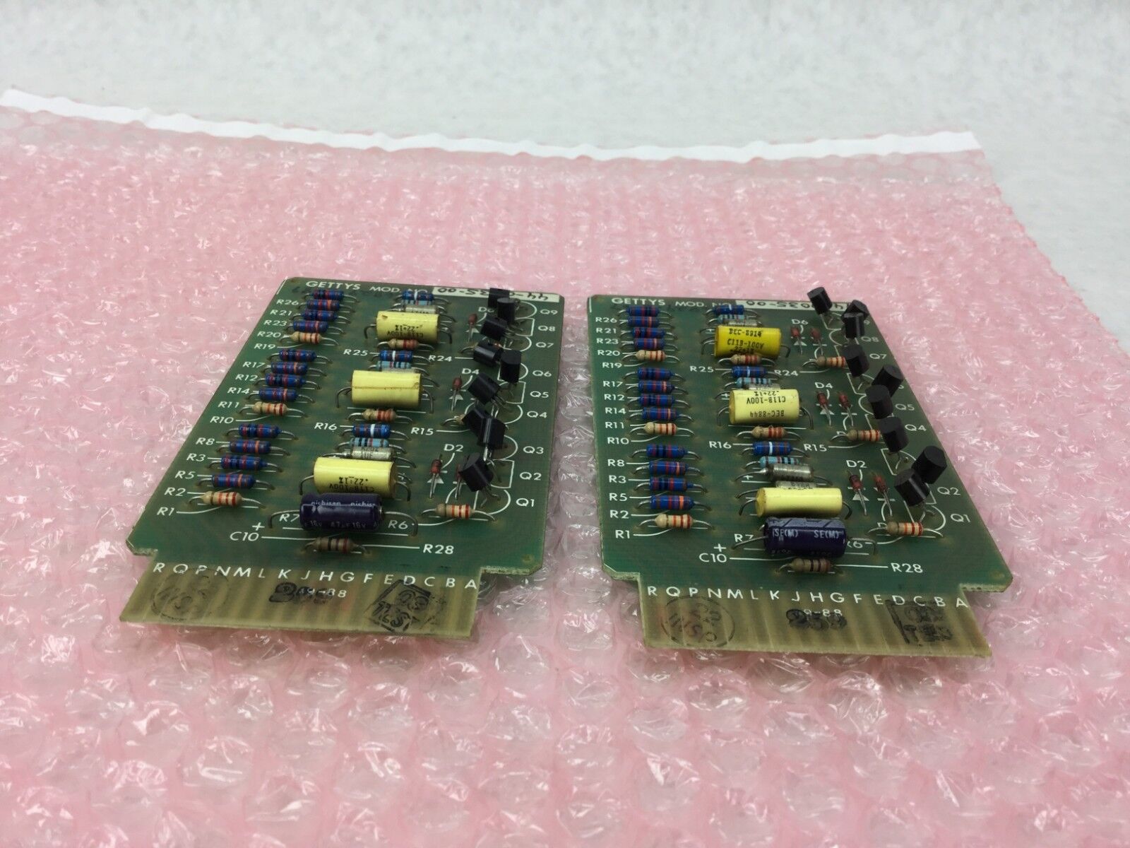 Gettys Module No. 44-0035-00 Circuit Board (Lot of 2)