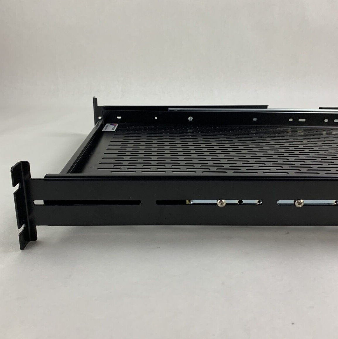 StarTech UNISLDSHF19 2U Adjustable Mounting Depth Sliding Rack Mount Shelf