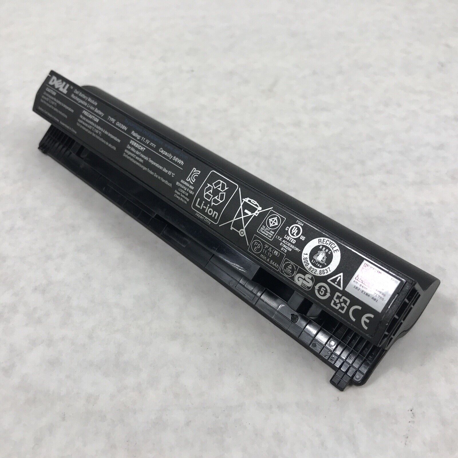 Dell 4H636 11.1V G038N 56Wh Rechargeable Li-ion Battery Dell Battery Module