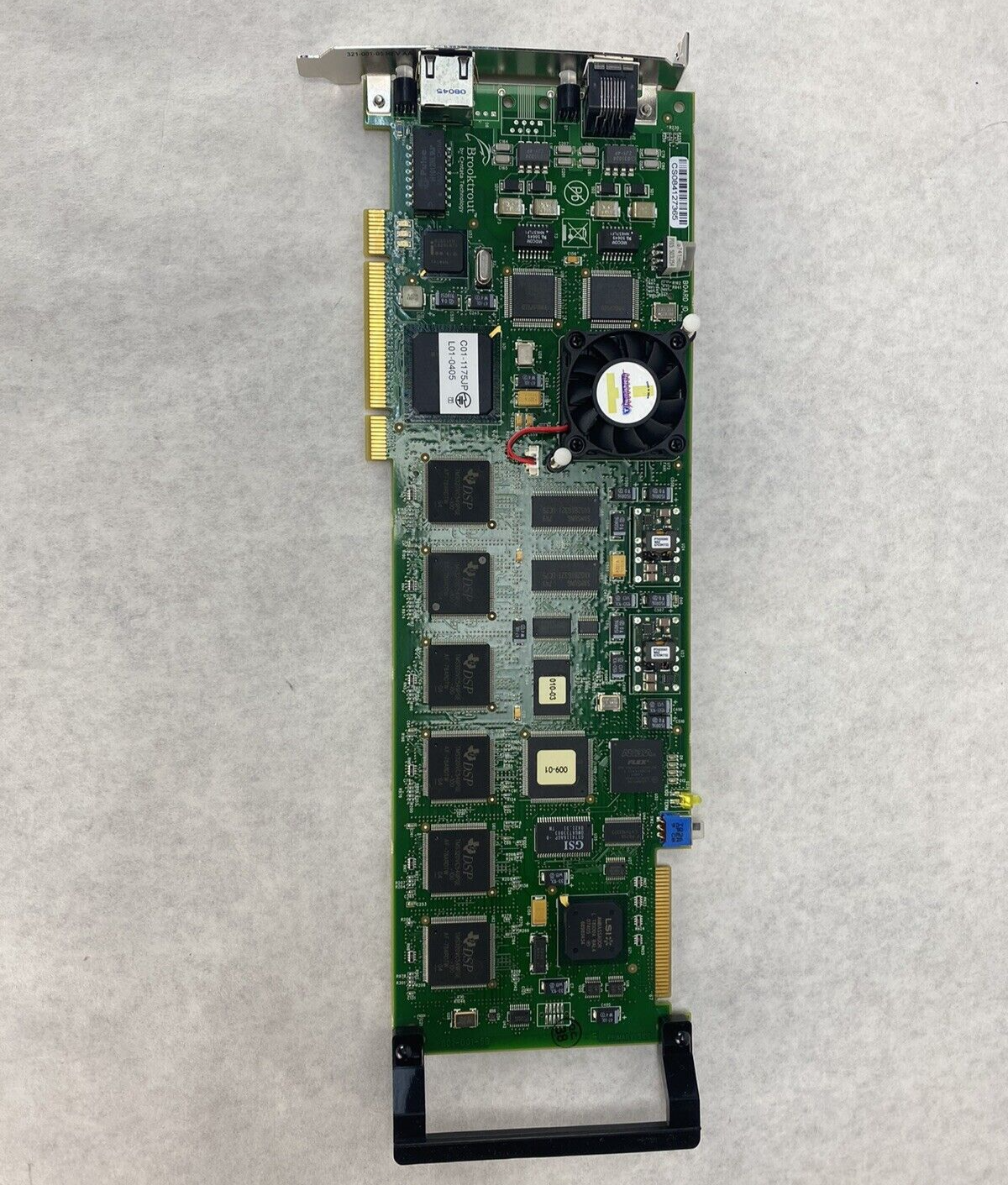 Dialogic Brooktrout Technology P/N: TR1034+P8H-T1-1N-R PCI Voice Data Board