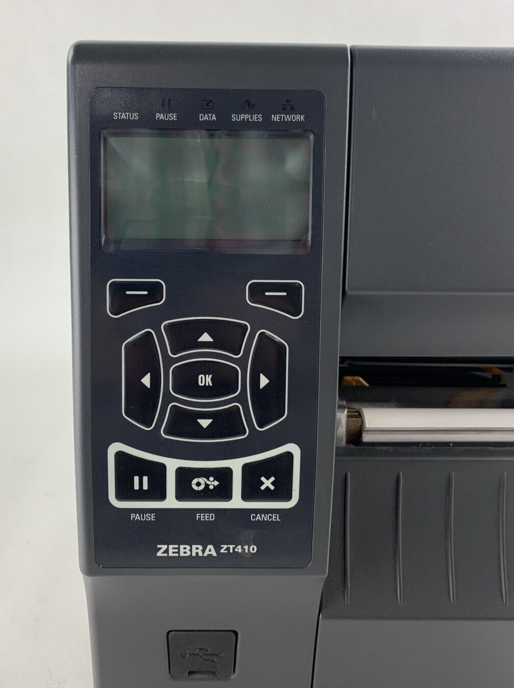 Zebra ZT410 203 DPI Thermal Label Printer Wireless USB Serial Network Tested