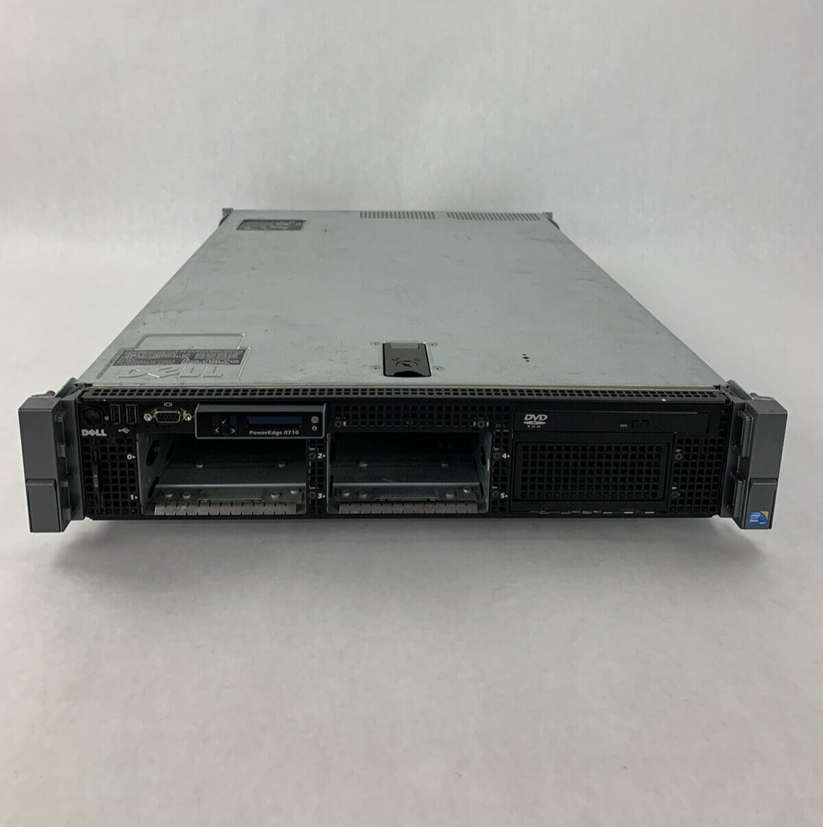 Dell PowerEdge R710 Server 2x Intel Xeon L5640 2.26 GHz 24 GB RAM NO HDD NO OS