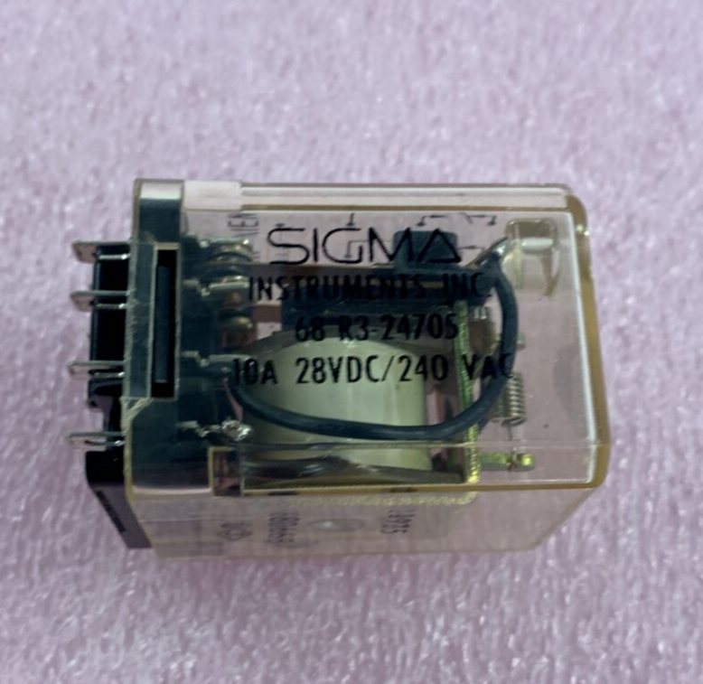 SIGMA Instruments Relay 68R3-24705 10A 28VDC/240 VAC