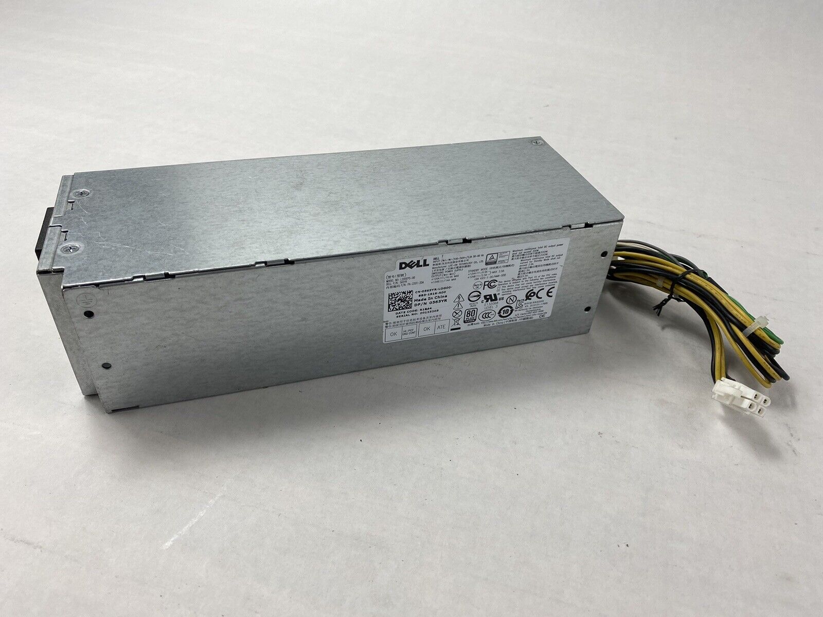 Dell L200EPS-00 0565YR 200W 80 Plus Platinum Power Supply Tested