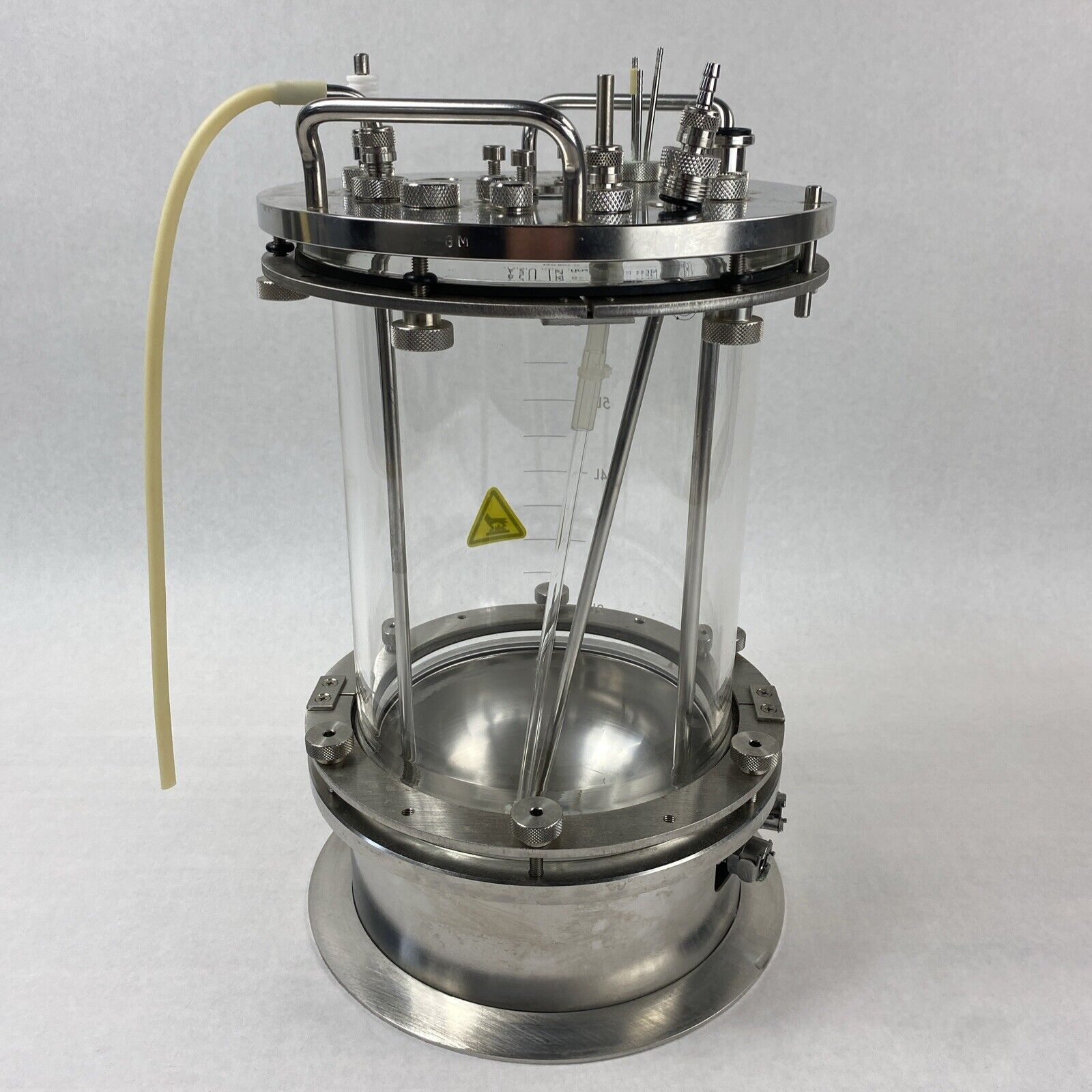 New Brunswick Scientific 5L Vessel Fermentor Bioreactor Q798700