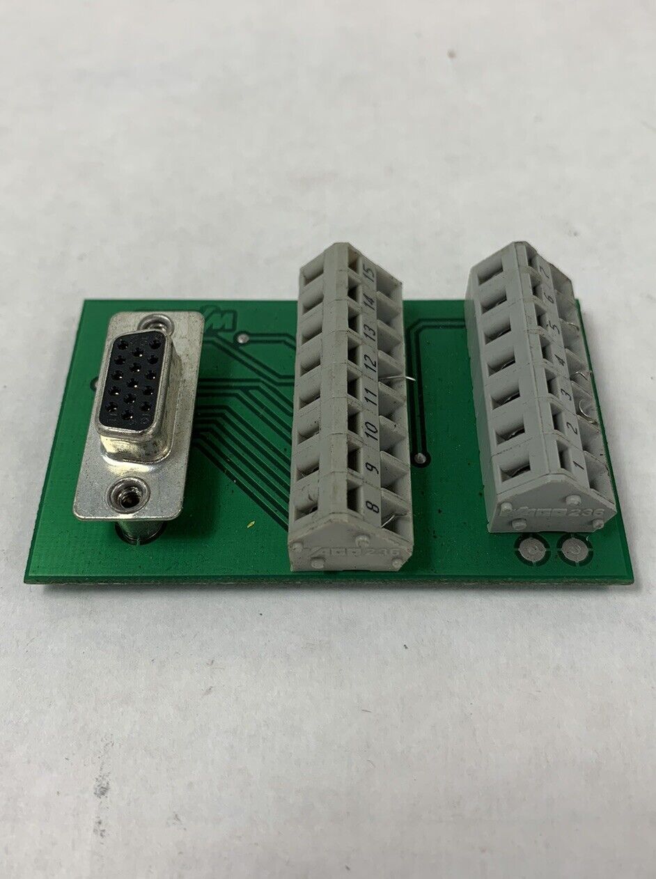 WAGO 50036611 15 Pin Hi-Density D-Sub PCB-164 Jet 3502 Connector