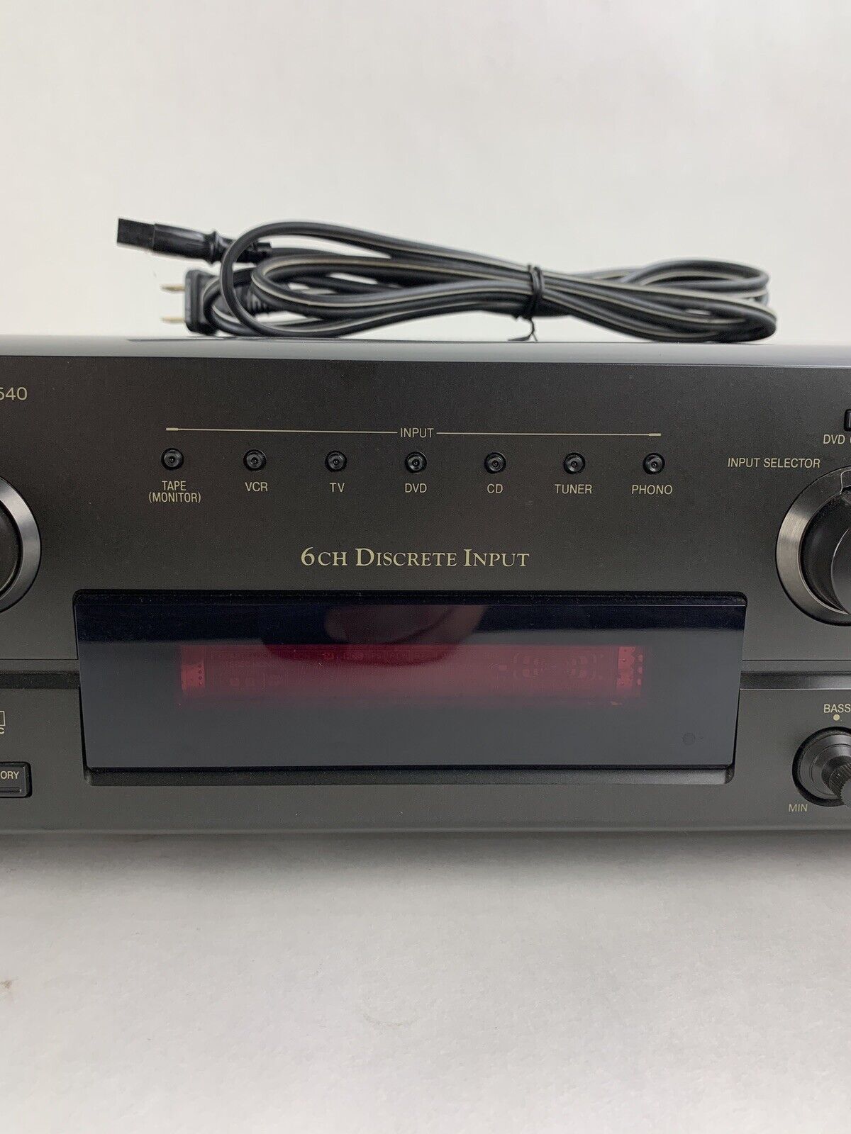 Technics SA-AX540 Stereo Receiver Tested Loud Fan No Remote