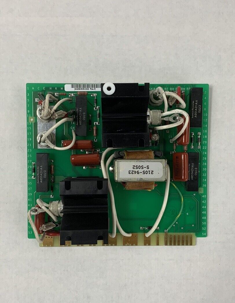 Unisys 24934606-002 REV E H000330490 PWBA Aux Triac PCB Circuit Board