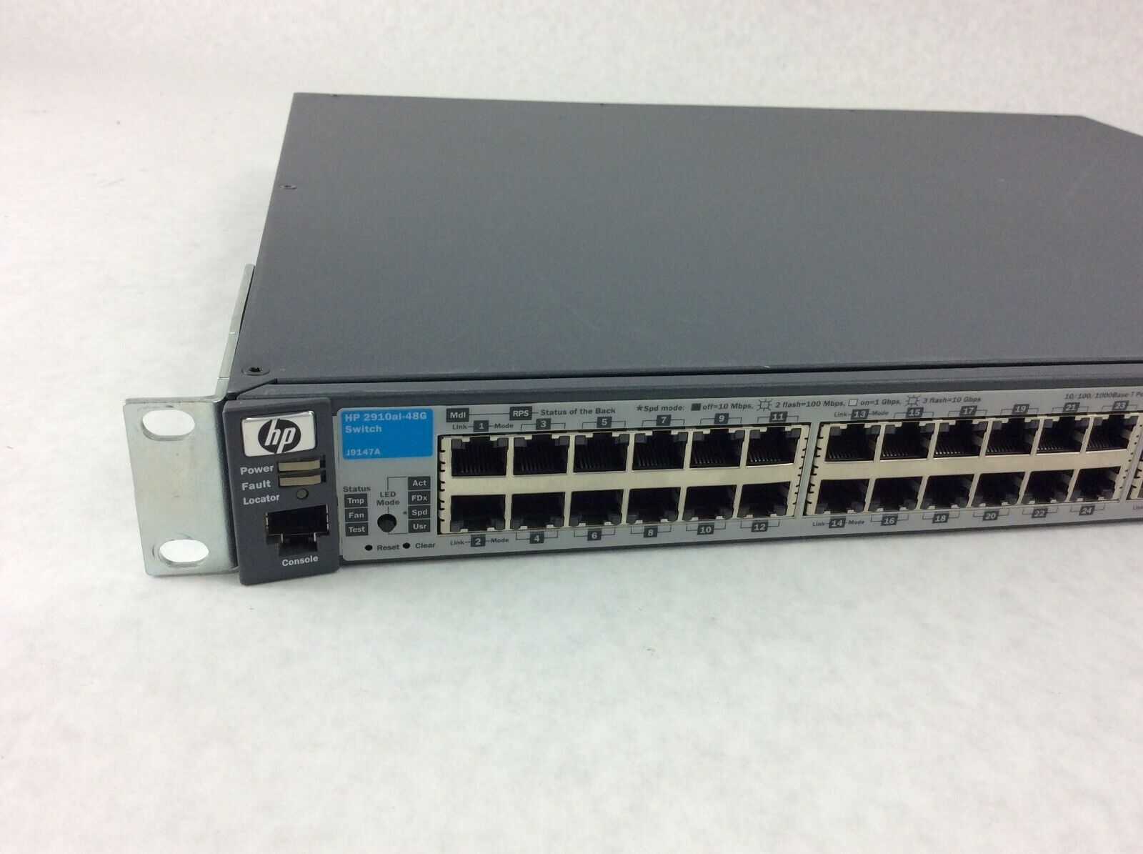 HP ProCurve J9147A 2910al-48G 48 Port Gigabit Ethernet Switch