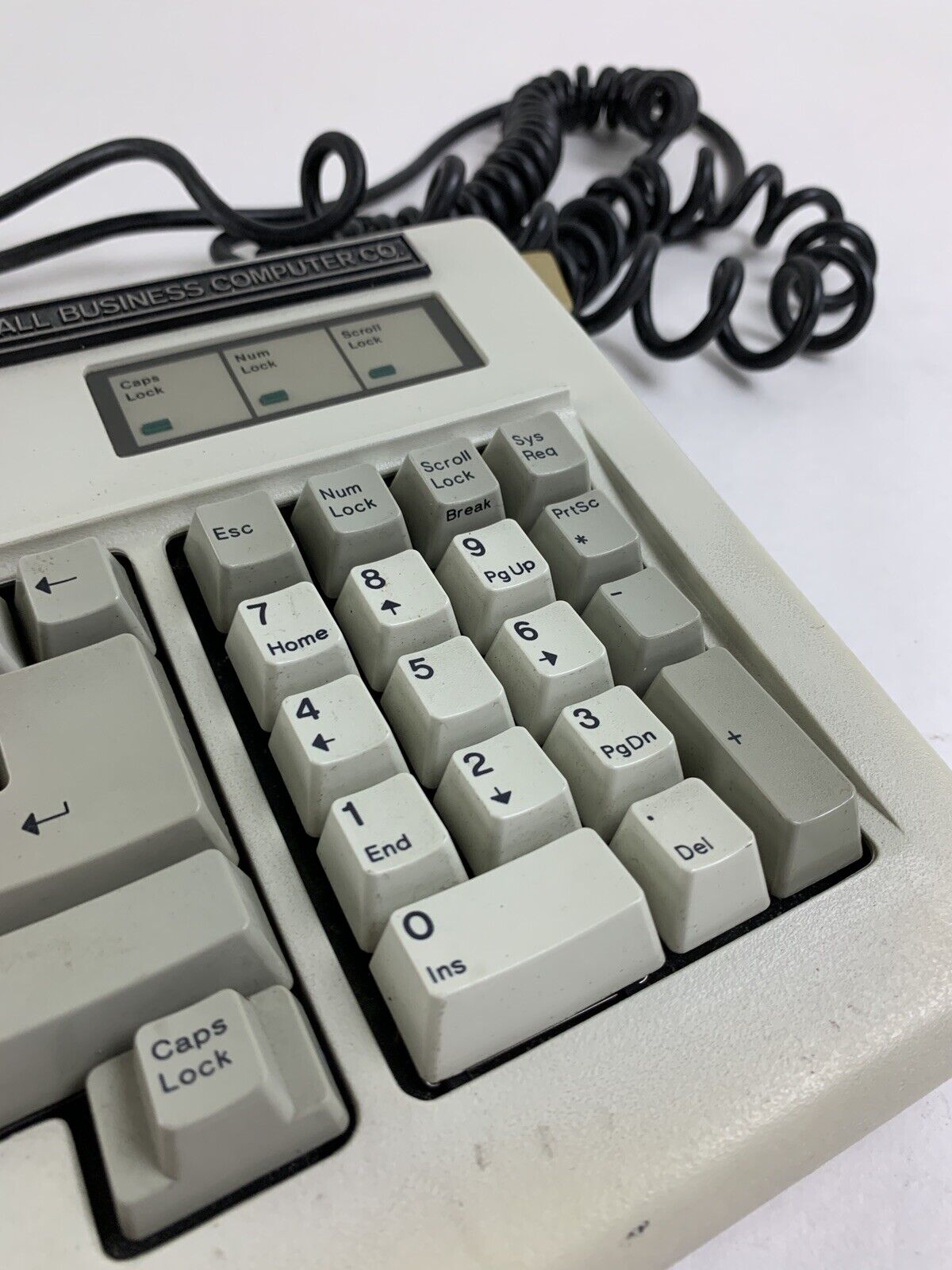 Vintage IBM Personal Computer AT Mechanical Spring Clicky Keyboard Tested