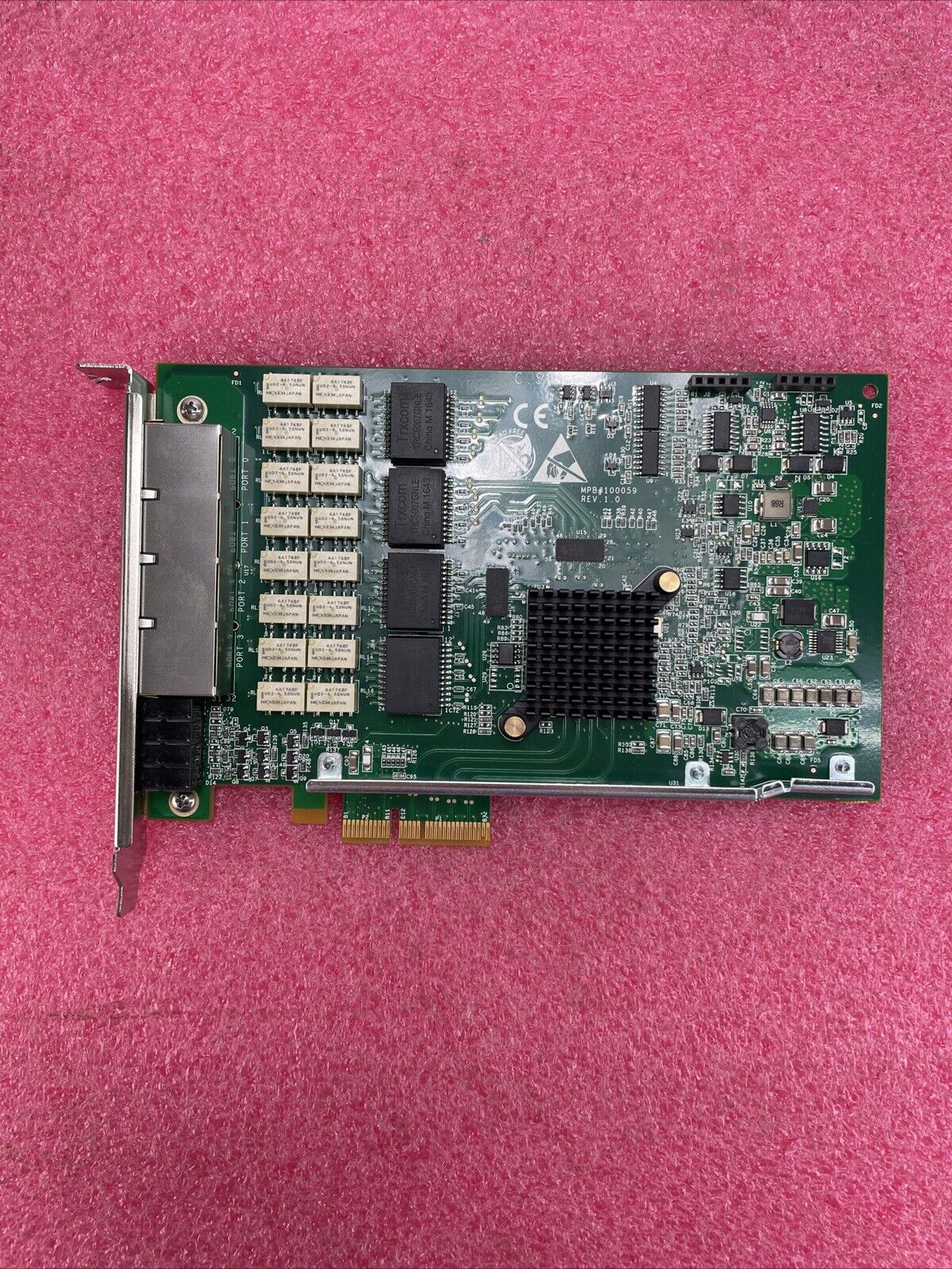 Silicom PE2G4I35L Quad-Port 1GbE Ethernet Server Adapter