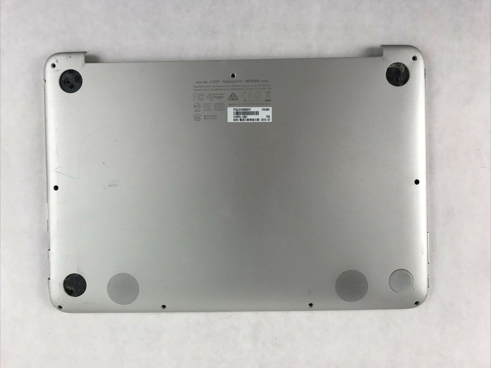 Asus Notebook PC C100P Bottom Base Cover 13NL0971AM0312