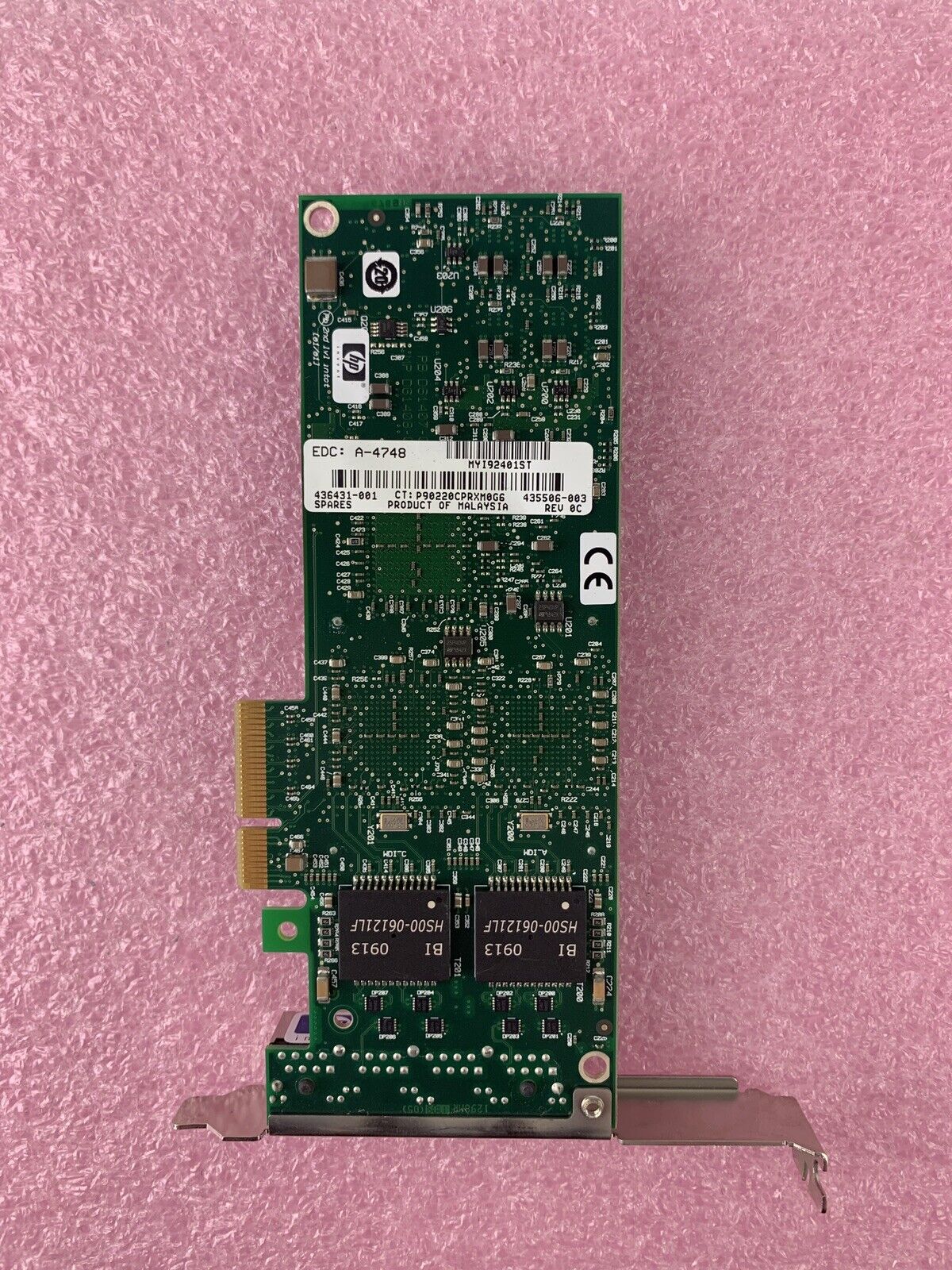 HP Quad Port Server Adapter PCI-E 435506-003 HSTNS-BN26 Tested