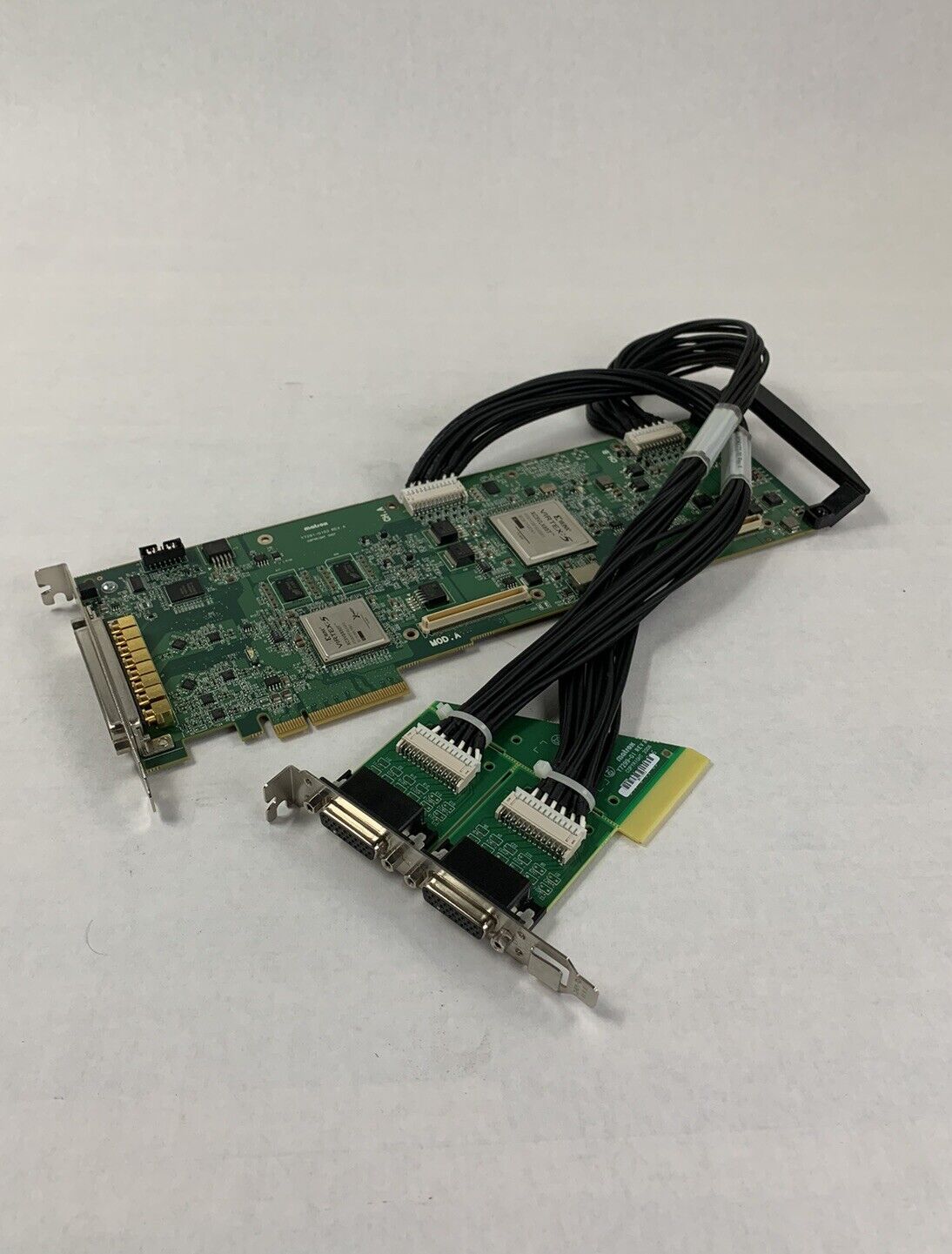 Matrox XMIO2/24/6000 Developer Card Video Capture with XMI02/24/CBL Module XMI02