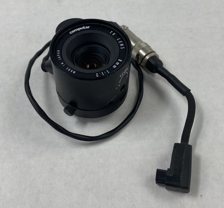 Computar 8mm 1:1.2 TV Lens Made in Japan