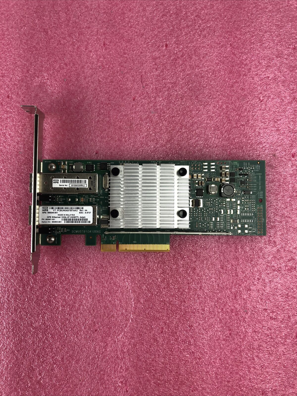 HPE Ethernet 10GB 2P 530SFP 652501-001