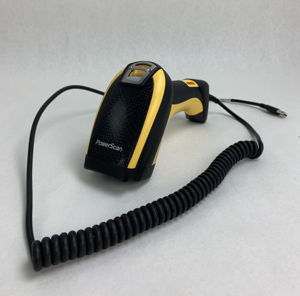 Datalogic PowerScan PD9630 Yellow 1D 2D Area Barcode Scanner Tested w/ Cord