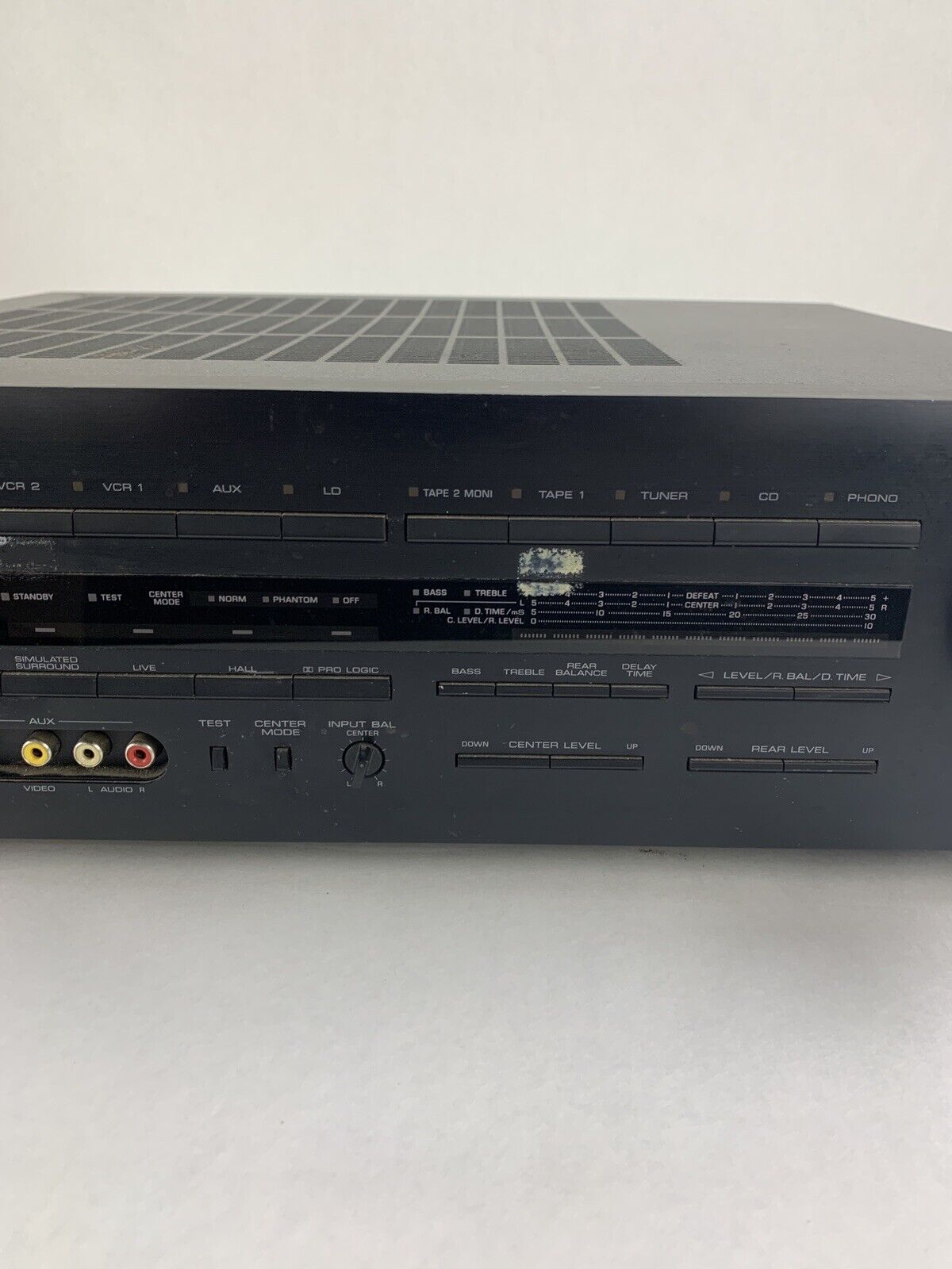 Yamaha AVX-700 Natural Sound Stereo Amplifier Tested