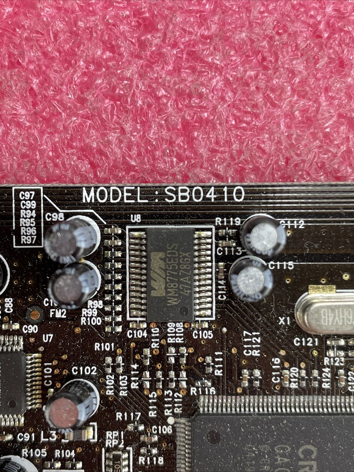 Creative Labs Sound Blaster SB0410 PCI Audio Card