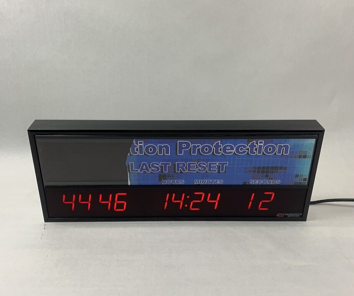 BRG Precision Products Digital Clock 129923