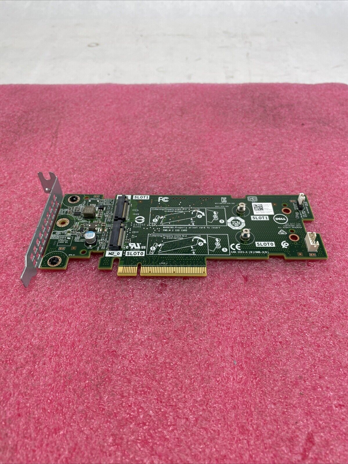 Dell 72WKY BOSS-S1 Controller PCIe Card Low Profile