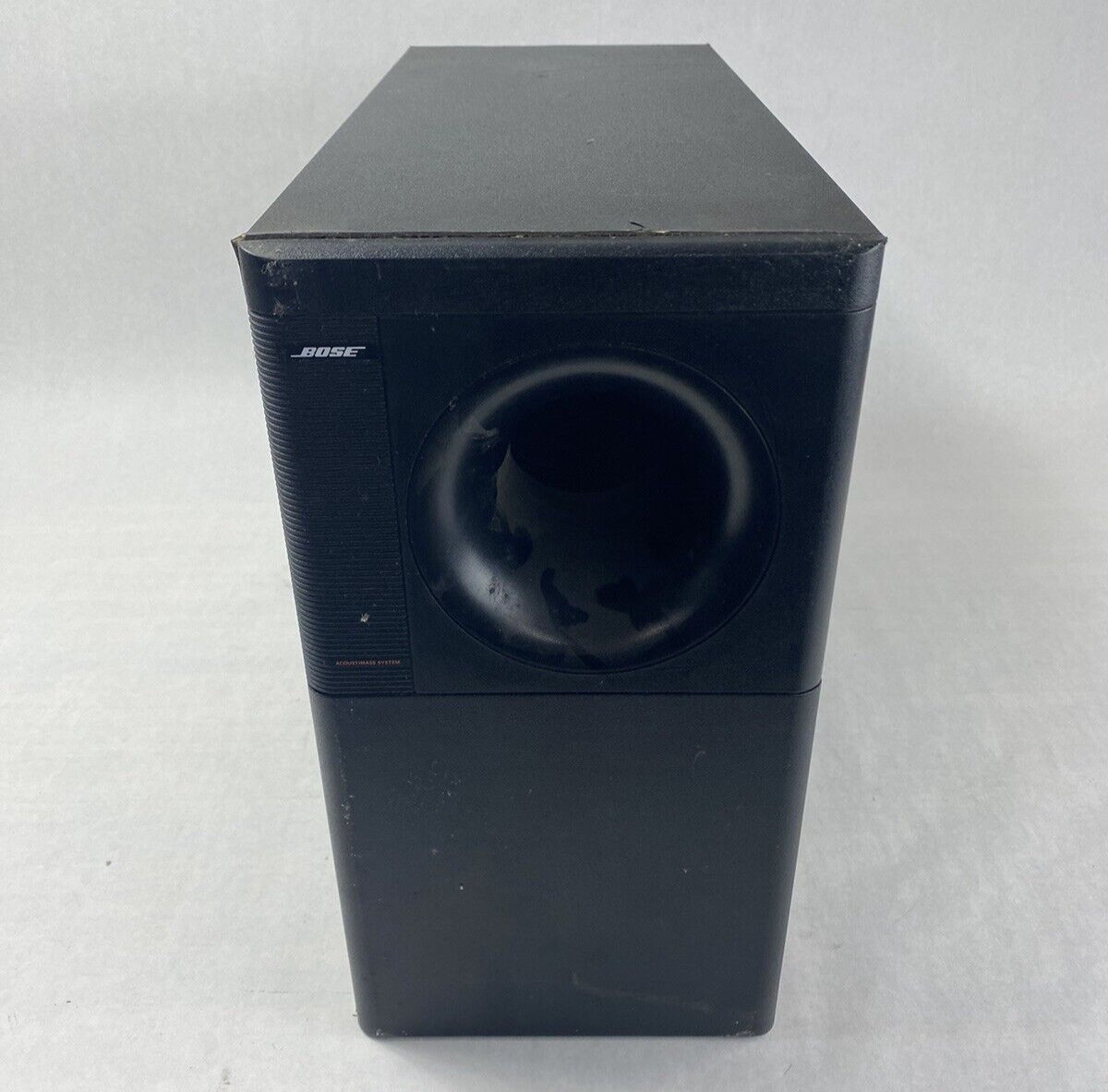 Bose Powered Acoustimass 9 Speaker System Subwoofer Missing Knobs Untested