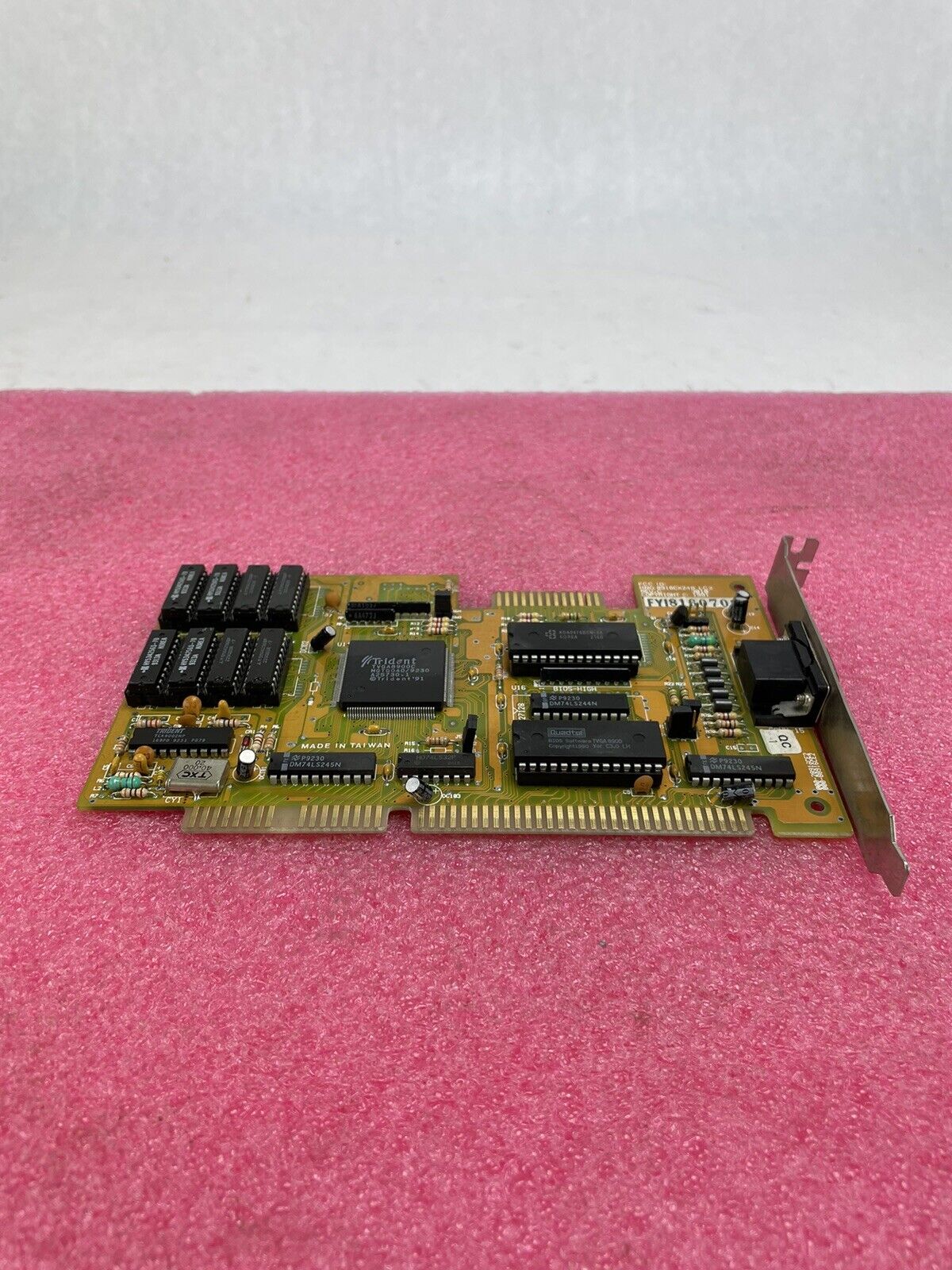 Trident Microsystems Inc VGA Card 8916CX248LC2 ISA 1991