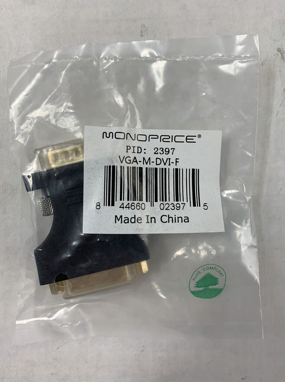 Monoprice HDMI Male to DVI-D Single Link Female Adapter (Lot of 5)