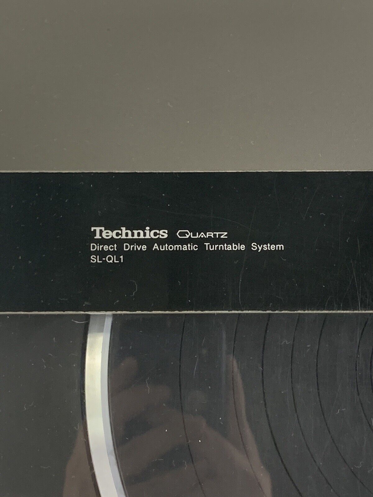 Technics  SL-QL1  Quartz Direct Drive Automatic Turntable Tested Arm Sticks