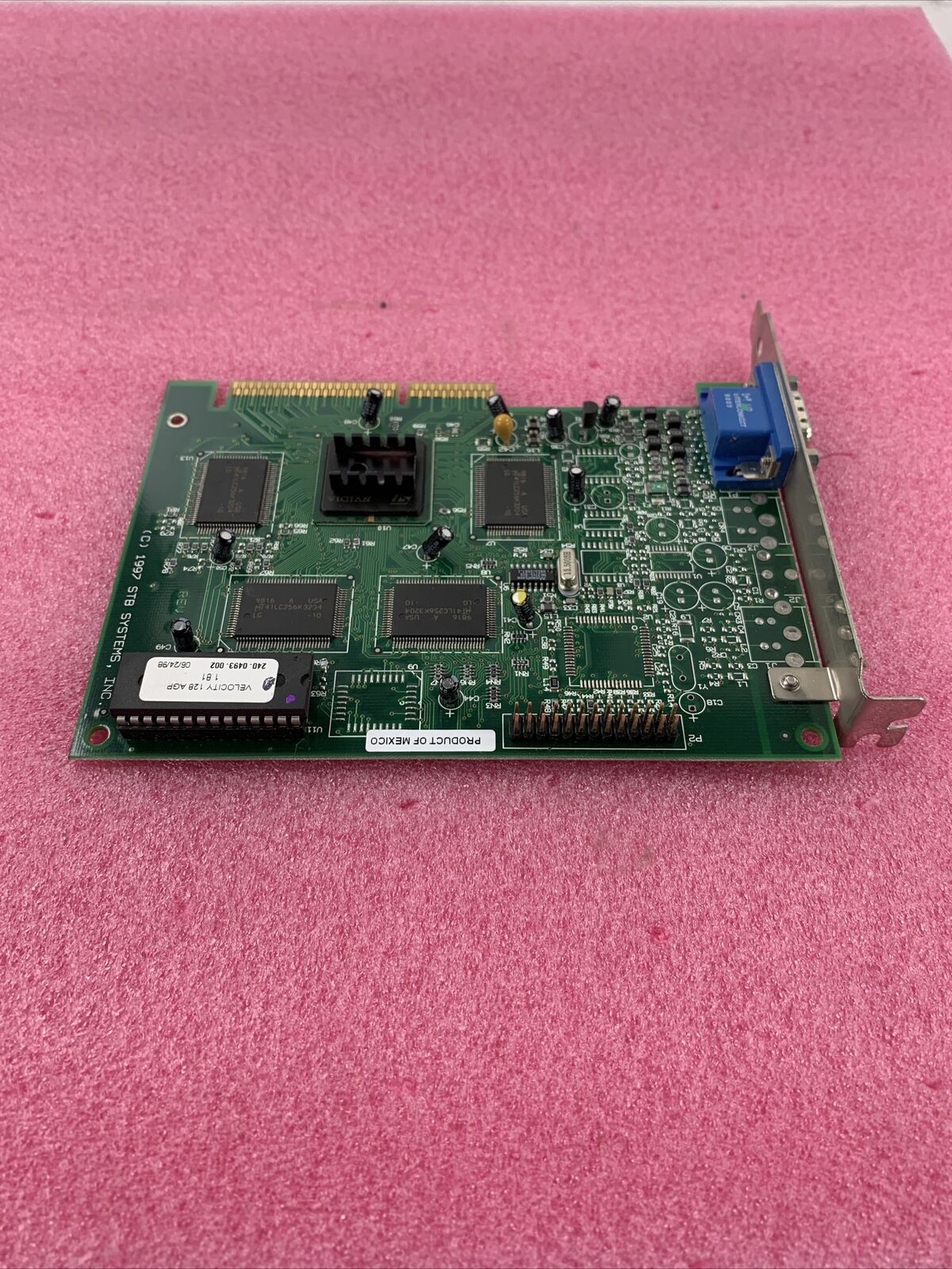 STB Systems Inc 210-0275-00X AGP Video Card Velocity 128