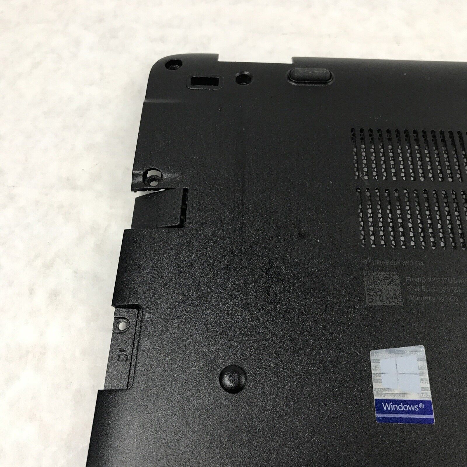 HP EliteBook 850 G4 Bottom Case Base Cover 821181-001 6070B0883201 Black