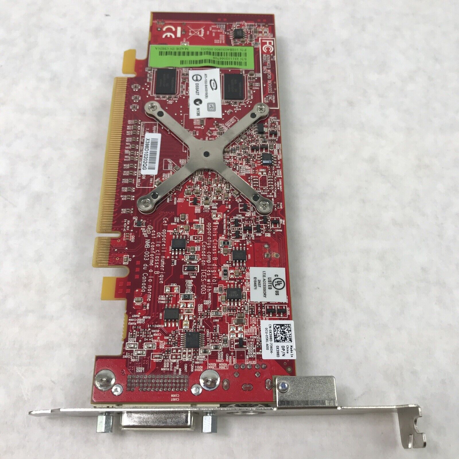 Dell ATI Radeon HD 3450 PCI Express x16 Full Height Video Card 256MB (Lot of 2)