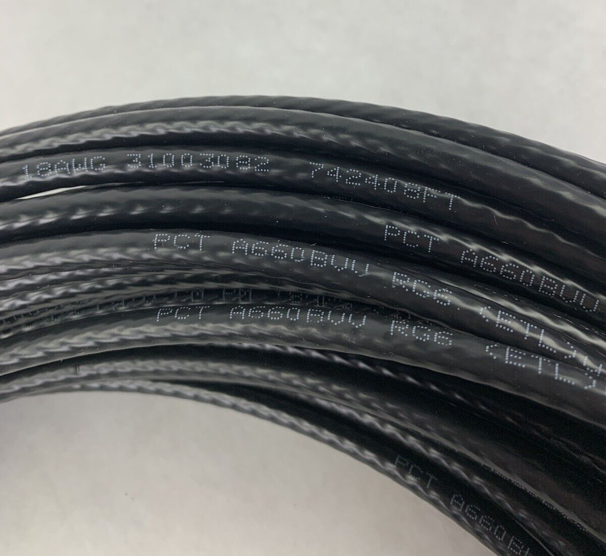 New 100FT  Coax Cable A660BUU 18AWG 31003082