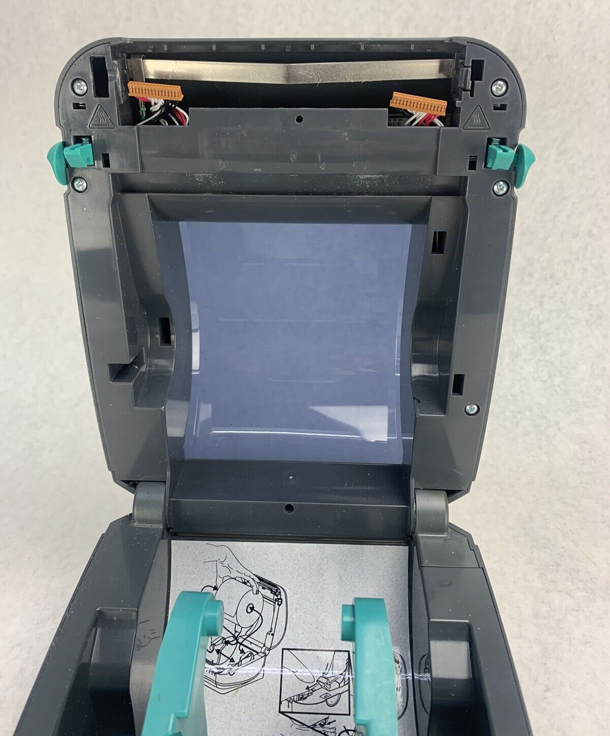 Zebra GX420D Thermal Label Printer Serial Network USB No Thermal Head for Parts