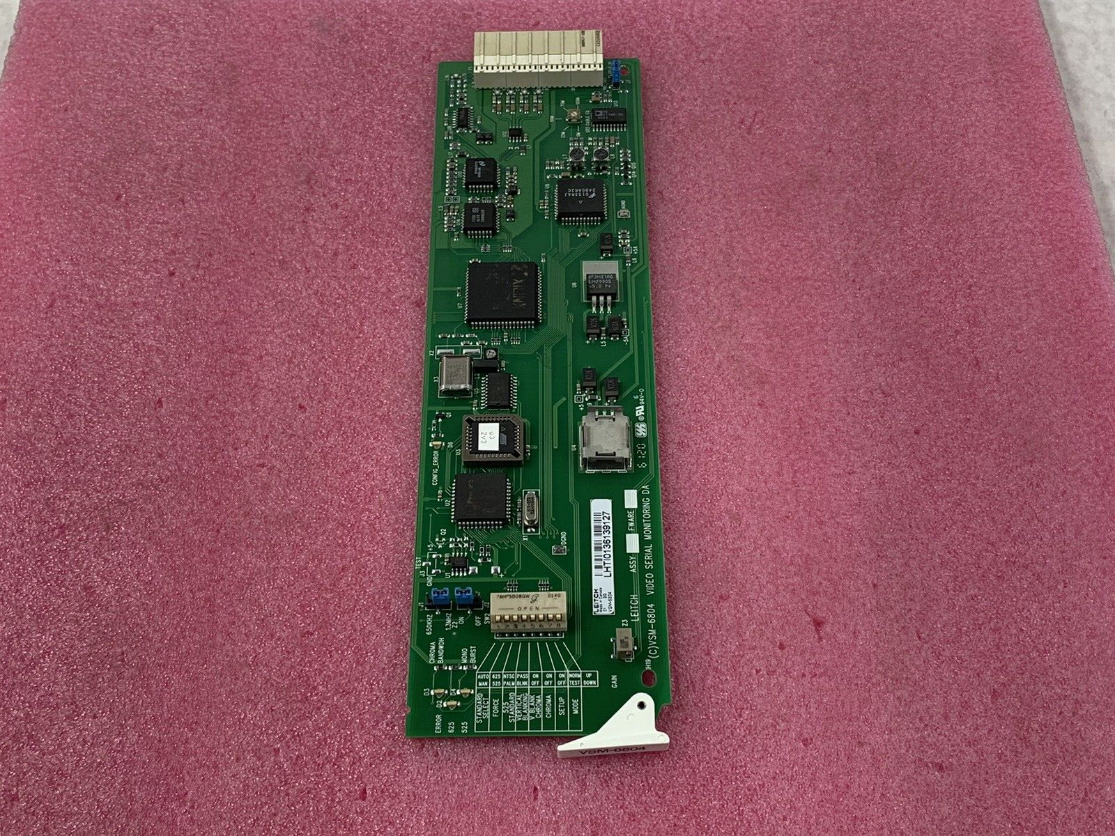 Leitch VSM-6804 video serial monitoring DA card