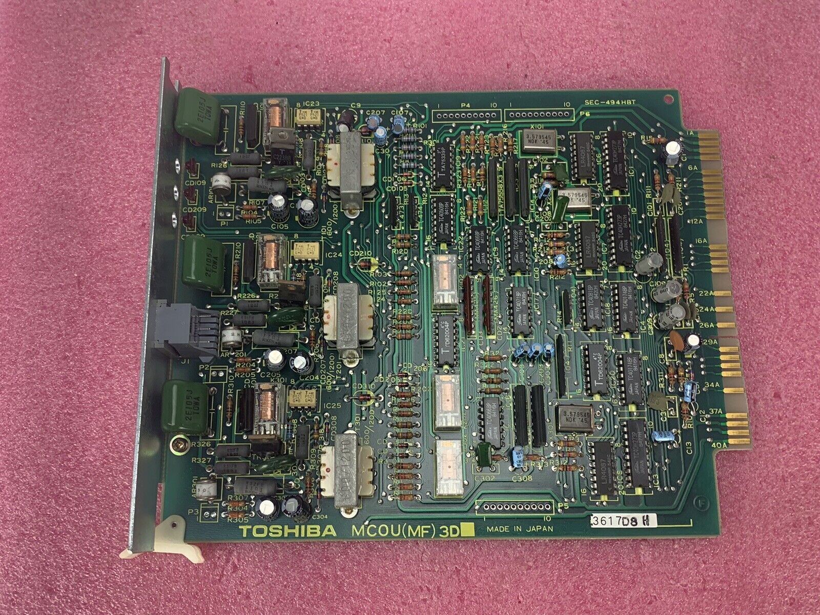 Toshiba Strata VI Card - MCOU-MF3D - 3 Port CO Trunk Card