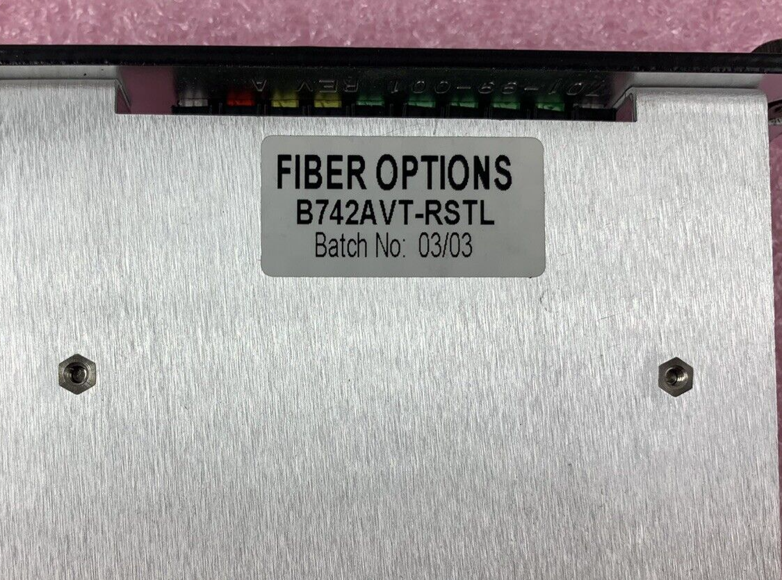 Fiber Options 742-T Untested