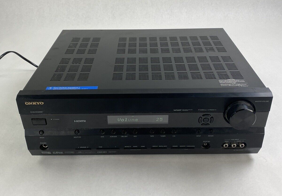 Onkyo Receiver HT-R667 For Parts or Repair