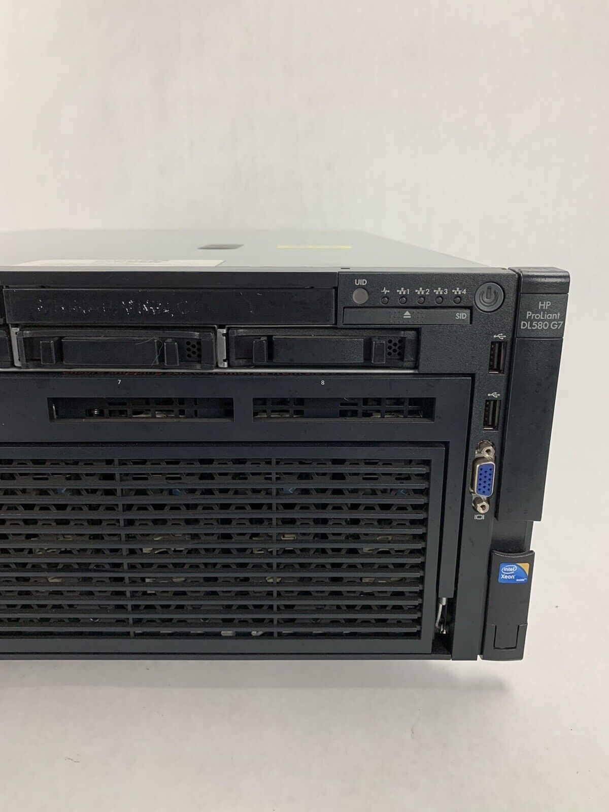 HP Proliant DL580 G7 2x Xeon E7-8867L 2.13 GHz 96 GB RAM No OS NO HDD