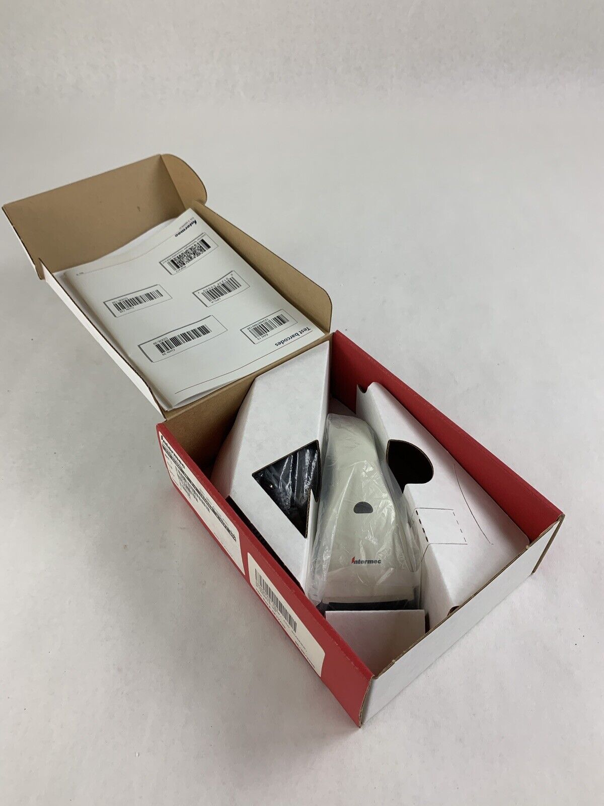 Box Opened Intermec ScanPlus S1800  Barcode Scanner 0-360019-01