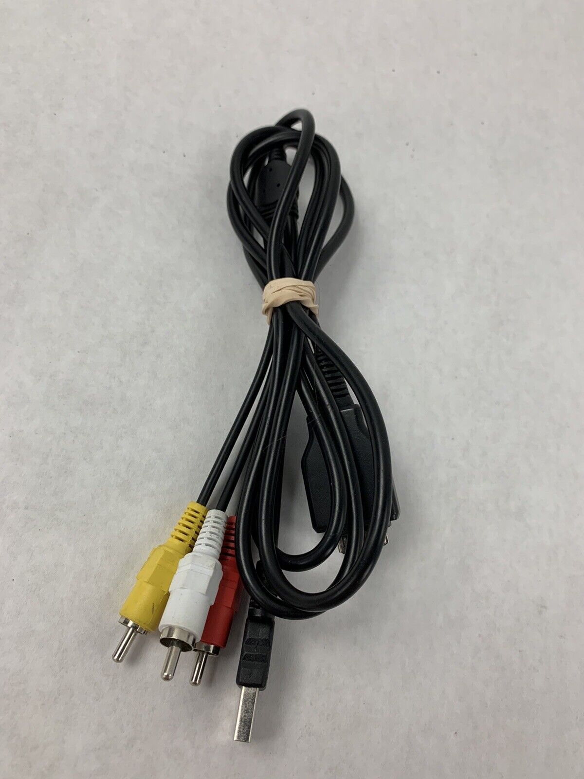 Sony Camera ZCAT 2035-0930/1325-0530 3Pin AV RCA Camera Video Cord (Lot of 2)