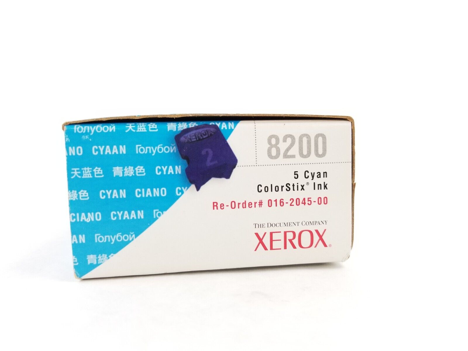 Xerox Phaser 8200 Cyan ColorStix Ink Color Printer 016-2045-00 5pk