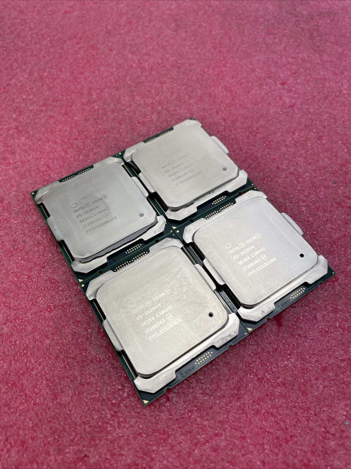 Intel Xeon E5-2620 v4 2.1GHz 8-Core Processor CPU LGA2011 SR2R6 Lot of 4