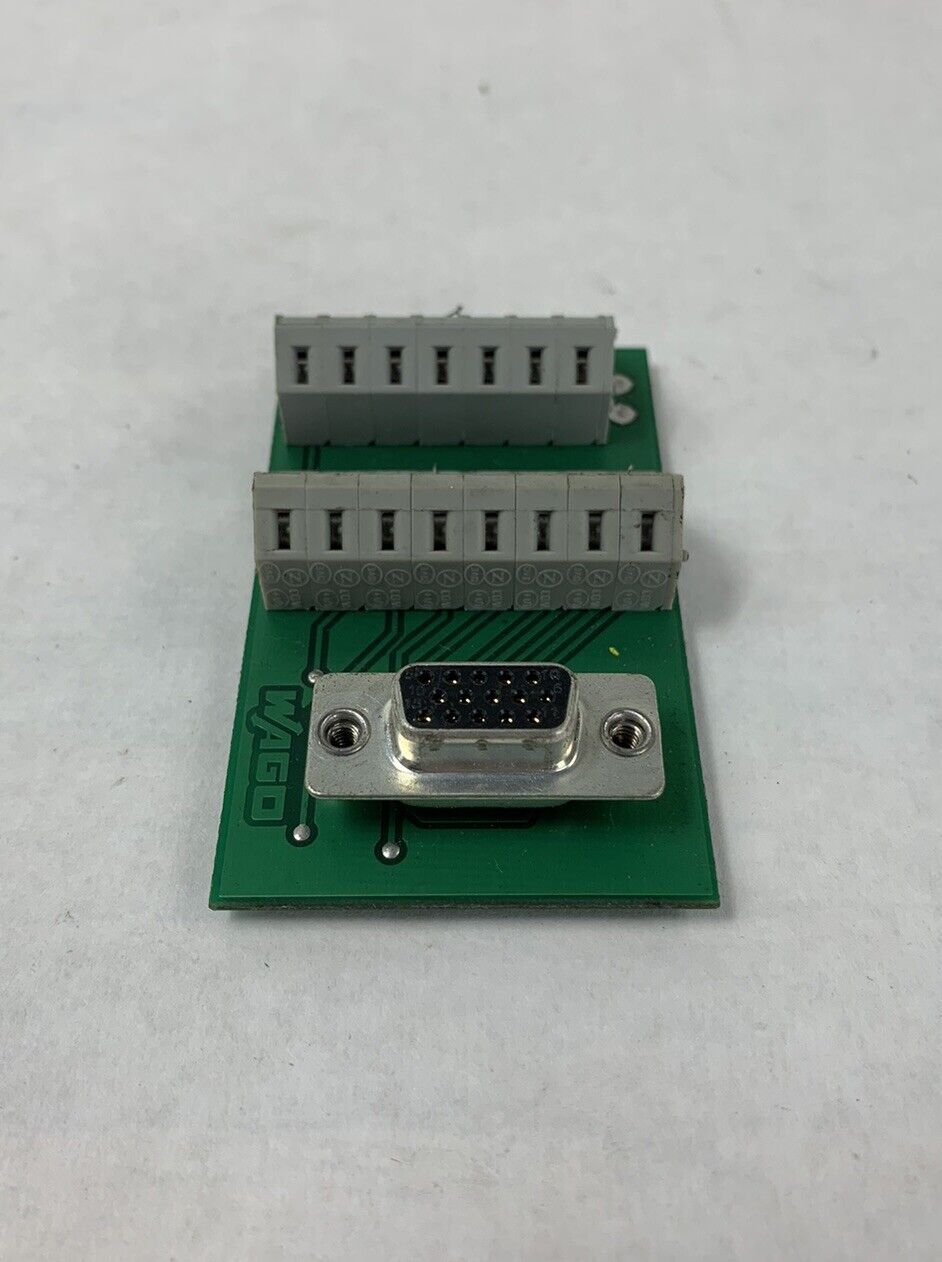 WAGO 50036611 15 Pin Hi-Density D-Sub PCB-164 Jet 3502 Connector